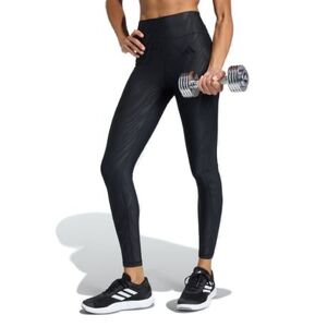 Női leggings ADIDAS OPTIME AOP BLACK kép