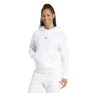 Női kapucnis pulóver ADIDAS W SL FT HD WHITE BLACK kép