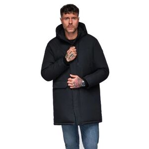 Férfi kapucnis dzseki OMBRE Jacket OM-JAPJ-0313 V-6 black kép