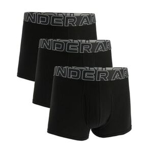 Férfi boxeralsók UNDER ARMOUR 3 PACK-UA PERFORMANCE COTTON SOLID 3in-BLK kép