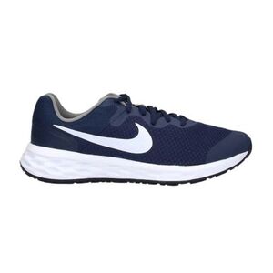 Fiú sportcipők (edzőcipők) NIKE Revolution 6 Next Nature midnight navy white flat pewter kép