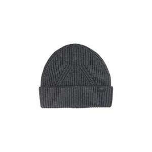 Férfi téli sapka 4F CAP WAW25ACAPM576-20M DEEP BLACK MELANGE kép