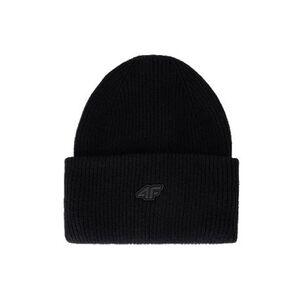 Téli sapka 4F CAP WAW25ACAPU562-20S DEEP BLACK kép