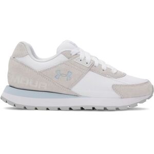 Női utcai cipők UNDER ARMOUR UA Essential Runner W white distant gray blue calm kép