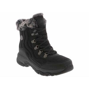 Női magas téli csizmák SKECHERS Trego Stormie WP W black black kép