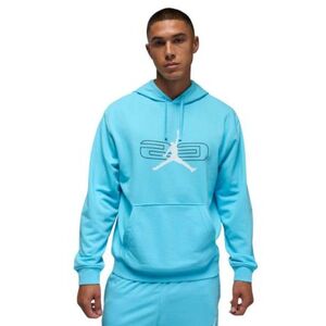 Férfi kapucnis pulóver NIKE JORDAN SPORT CROSSOVER BLUE CHILL BLACK WHITE kép