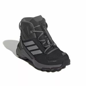 Junior bokacsizmák téli cipők ADIDAS Terrex AX4R CW+ Jr core black matte silver grey six kép