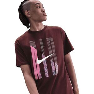 Férfi rövid ujjú póló NIKE M NSW TEE M90 AIR HO25 DARK TEAM RED kép