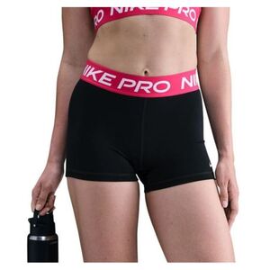 Női edzőnadrágok NIKE PRO W NP 365 SHORT 3IN BLACK RUSH PINK WHITE kép