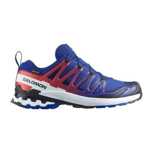 Férfi futó trail cipők SALOMON XA Pro 3D V9 GTX Equipe M surf the web fiery red white kép