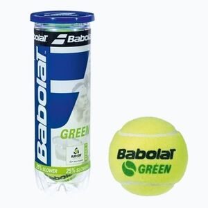 Teniszlabdák 3 db BABOLAT GREEN x3 JR kép