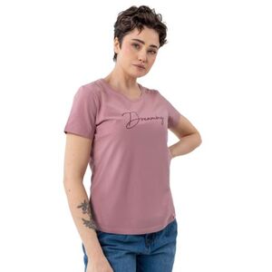 Női rövid ujjú póló VOLCANO T-DECORE-PINK kép