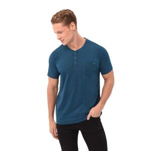 Férfi rövid ujjú póló VOLCANO TM-HUBRIS-TURQUOISE kép