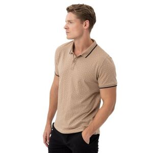 Férfi pólóing rövid ujjú VOLCANO O-GLACIER-BEIGE kép