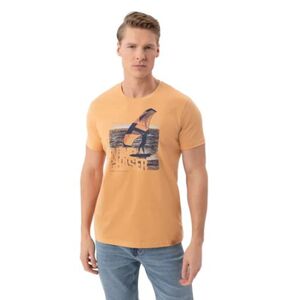 Férfi rövid ujjú póló VOLCANO T-FOIL-ORANGE kép