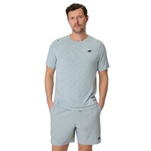 Férfi rövid ujjú futó póló 4F TSHIRT FNK M1775-47S-MINT kép