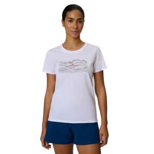 Női rövid ujjú túrázó póló 4F TSHIRT F2785-10S-WHITE kép