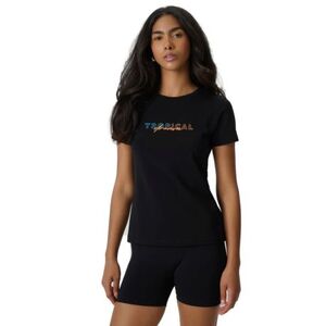 Női rövid ujjú póló 4F TSHIRT F2717-20S-DEEP BLACK kép