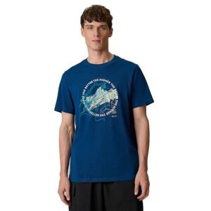 Férfi rövid ujjú póló 4F TSHIRT M2822-46S-TEAL kép