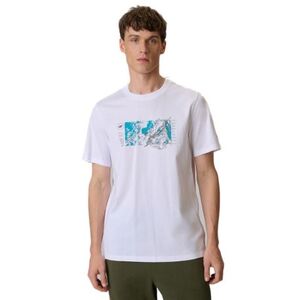 Férfi rövid ujjú póló 4F TSHIRT M2823-10S-WHITE kép