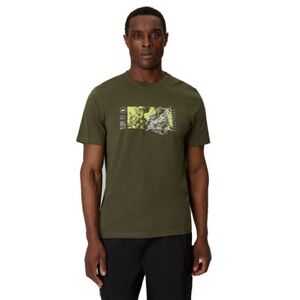 Férfi rövid ujjú póló 4F TSHIRT M2823-43S-KHAKI kép