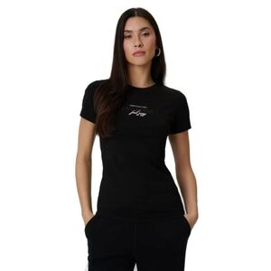 Női rövid ujjú póló 4F TSHIRT F2742-20S-DEEP BLACK kép