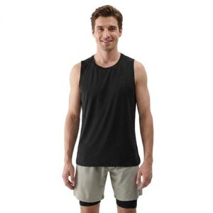 Férfi edzőpóló 4F SLEEVELESS FNK M0911-20S-DEEP BLACK kép