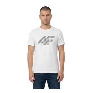 Férfi rövid ujjú póló 4F TSHIRT M3342-10S-WHITE kép