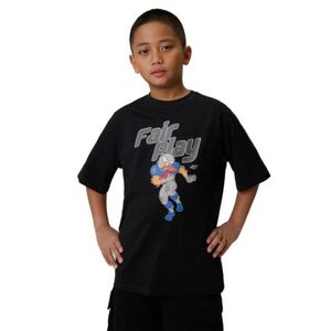 Fiú póló rövid ujjú 4F JUNIOR TSHIRT M3012-20S-DEEP BLACK kép