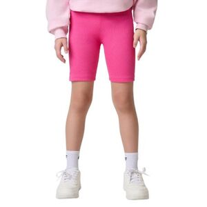 Lány rövidnadrágok 4F JUNIOR SHORT TIGHTS CAS F024-55N-HOT PINK NEON kép