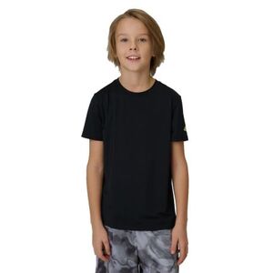 Fiú edzőpóló rövid ujjú 4F JUNIOR TSHIRT FNK M1966-20S-DEEP BLACK kép