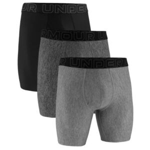 Férfi boxeralsók UNDER ARMOUR 3 PACK-UA PERFORMANCE TECH - SOLID 9 inch-GRY kép