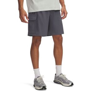 Férfi rövidnadrágok UNDER ARMOUR UA Vibe Woven Cargo Short-GRY kép