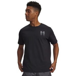 Férfi rövid ujjú póló UNDER ARMOUR UA M BLUR LOGO SS-BLK kép