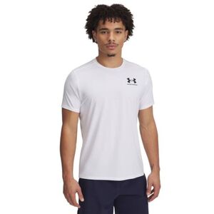 Férfi rövid ujjú kompressziós póló UNDER ARMOUR UA Heatgear Fitted SS-WHT kép