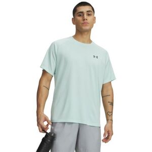 Férfi rövid ujjú edzőpóló UNDER ARMOUR UA Tech Textured SS-GRN kép