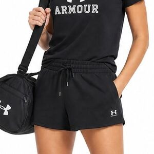 Női sportos rövidnadrágok UNDER ARMOUR UA Sport Terry Short-BLK kép