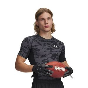 Férfi rövid ujjú kompressziós póló UNDER ARMOUR UA HG Printed SS-BLK kép