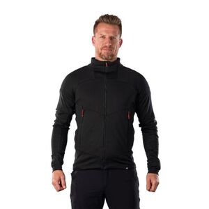 Férfi túrázó polár pulóver cipzárral NORTHFINDER JACINTO-269black kép