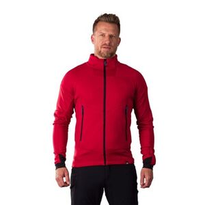 Férfi túrázó polár pulóver cipzárral NORTHFINDER JACINTO-360red kép