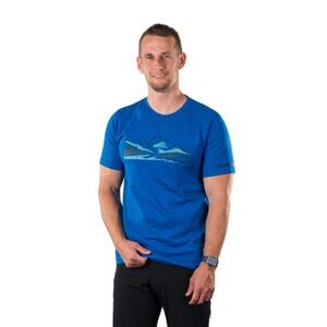 Férfi rövid ujjú túrázó póló NORTHFINDER BARTO-281blue kép