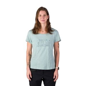 Női rövid ujjú túrázó póló NORTHFINDER HELENA-368skyblue kép