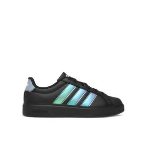 Lány szabadidőcipő ADIDAS Streettalk Jr core black iridescent cloud white kép