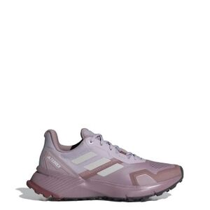 Női terepfutó cipő ADIDAS Terrex Soulstride W preloved fig grey one burgundy kép