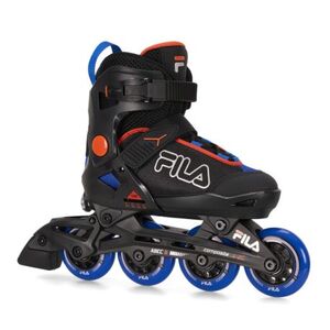 Fiú görkorcsolyák FILA SKATES X 2C Jr black blue orange kép