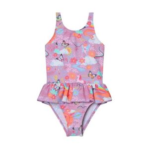 Lány fürdőruhák COLOR KIDS Swimsuit W. Skirt, AOP-6071-Lavender Mist kép