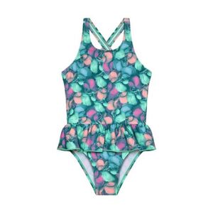 Lány fürdőruhák COLOR KIDS Swimsuit W. Skirt, AOP-8714-Cabbage kép