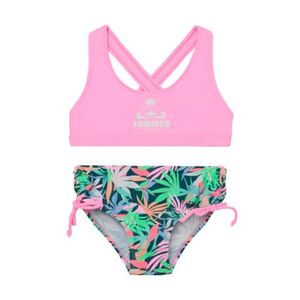 Lány fürdőruhák COLOR KIDS Bikini W. Front Print & AOP-9917-Mediterranea kép