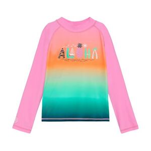 Gyerek fürdőpóló COLOR KIDS T-shirt L S W. Chest Print-5708-Begonia Pink kép