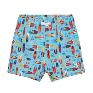 Gyerek fürdőruhák COLOR KIDS Swim Shorts, AOP-7024-Cerulean kép